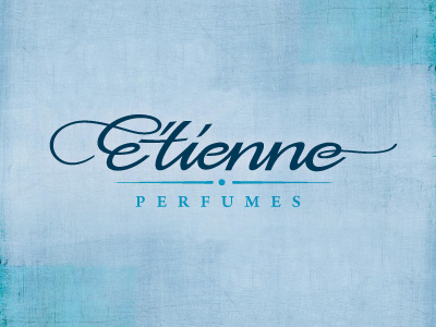 E’tienne – parfumes calligraphy iam iam design logodesign logo parfume