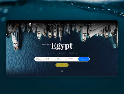 Rent boats and yachts in Egypt @boat @boat rent @boats @rent @yacht @yacht rent @yachts graphic design ui