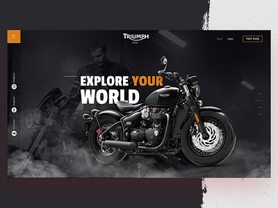 Triumph bike promo bike bikes design motorcycle motorcycles promo triumph