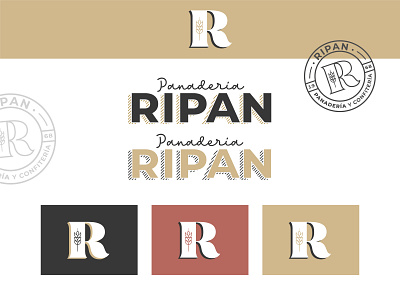 Ripan Bakery Branding branding design graphicdesign icon logo typo typography vector