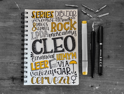 Personal Lettering caligraphy lettering lettering art lettering artist lettering challenge