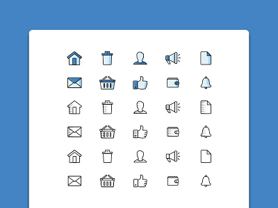 E Commerce Icons android apps ecommerce filled outline icons ios mobile responsive stroke icons ui icons