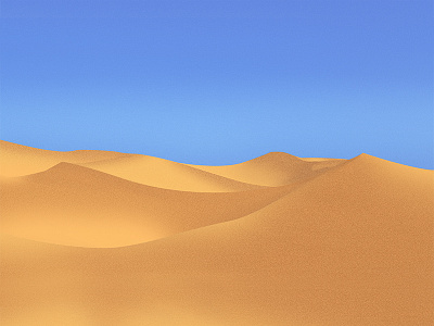 Desert desert illustration landscape light mountain sand shadow sky