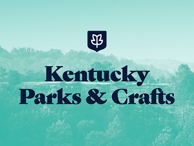 Kentucky Parks & Crafts artists crafts designers foundation kentucky parks poster state parks