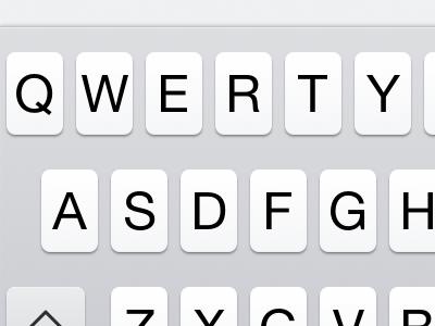 iOS Keyboard