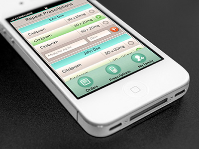 Prescription app app icon iphone mobile