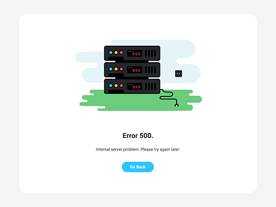 500 Error Page