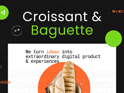 Creative Digital Agency - Website Design Concept