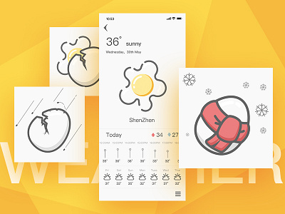 weather egg ux weather