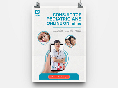 Pediatricians poster design doctors online pediatricians poster