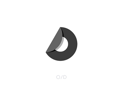 O/D letter logo logotype od