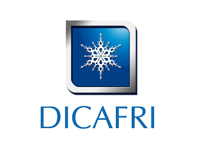 800x600 Dribbble Dicafri air conditioner blue brand dicafri fridge illustration logo snow flake