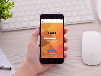 Tunez Mobile App UI Design