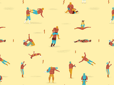 Lucha Libre pattern lucha libre luchadore mexican wrestling pattern wrestling