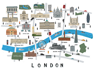 London Map london map