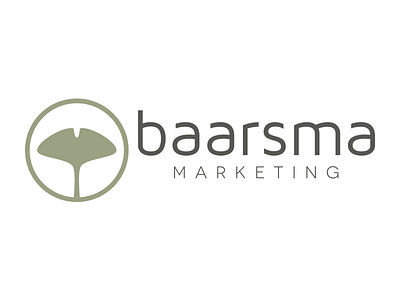 Baarsma Marketing ginkgo logo