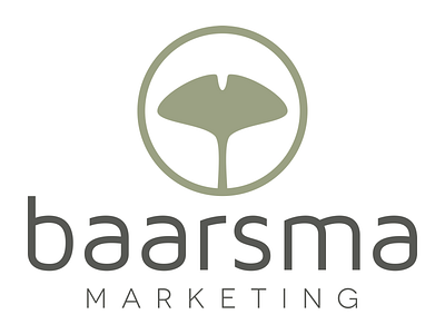 Baarsma Marketing ginkgo logo