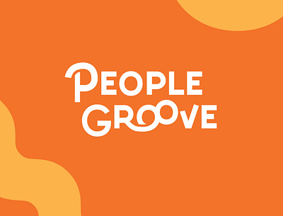 People Groove Recruiting and Staffing Logo brand branding branding agency branding design bright design funky graphic design groove job recruiter logo logodesign orange people playful recruiter staffing staffing agency yellow