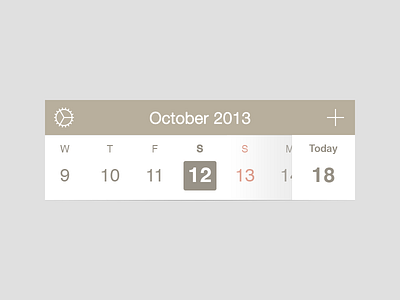 Calendar UI