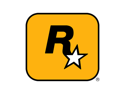 Rockstar Games - Logo (Reshaped) logo rockstar games