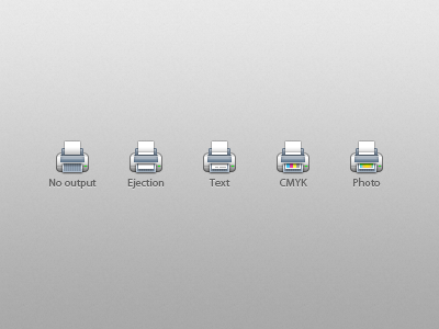 Printer icon icon printer