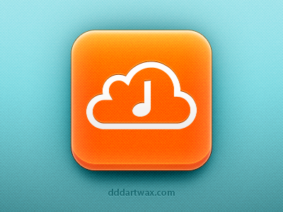 Soundcloud application cloud icon ios iphone music sound