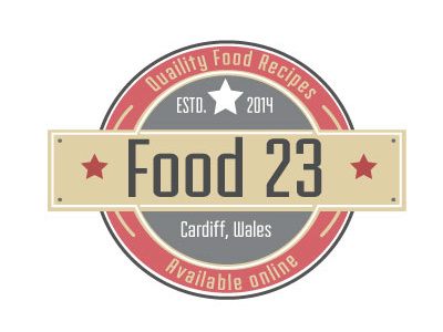 Concept logo 23 cardiff food wales