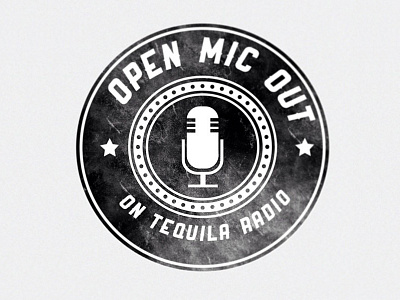 Open Mic Out Logo mic open out radio tequila