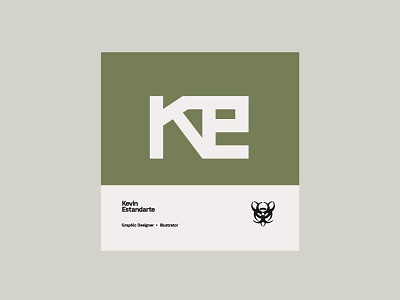 KE - Personal Logo branding design logo type