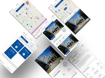 Homes.com - iOS Native App app design ui ux web design