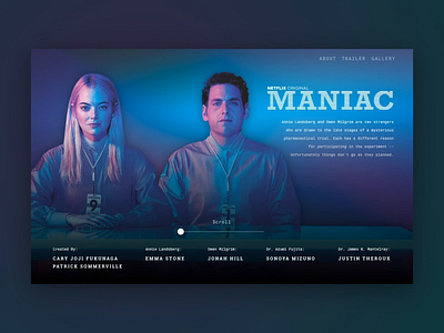 Maniac Desktop graphic design ui uiux ux web design