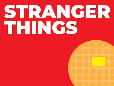 Stranger Things Minimalist Poster