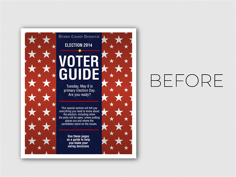 Growth Mindset: Election Tab design election magazine newspaper print typography