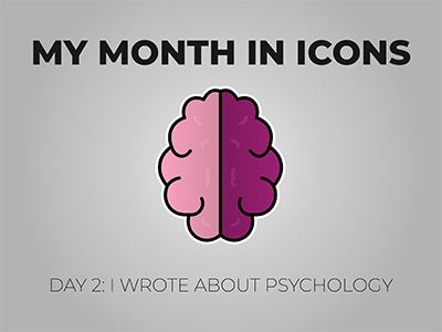 My Month In Icons: Day 2 -- Brain Matter