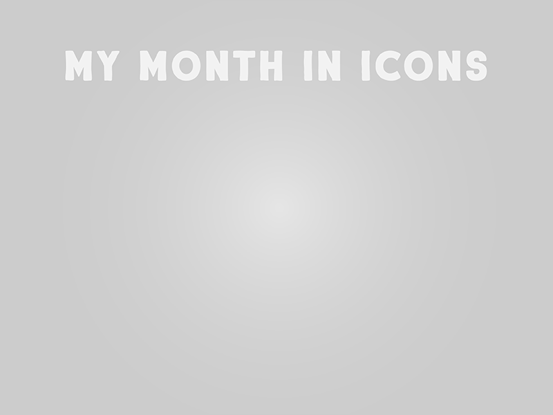 My Month In Icons: Day 3 -- Coffee! 30 day challenge 30 days of animation animation blue brown coffee design food and drink gif icon iconography illustration linear typography