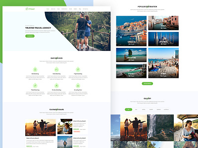Manali - Tour & Travels Agency Template