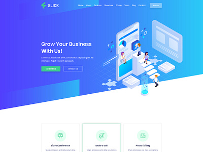 Landing Page Design by Mostofa on Dribbble