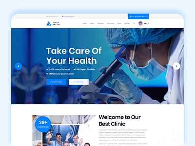 Timan - Dental & Clinic Website