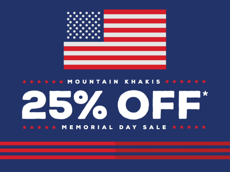 Memorial Day Sale ad america american animation blue gif july 4th memorial memorial day red stripes white