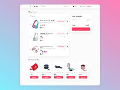 Shopping cart | Online shop