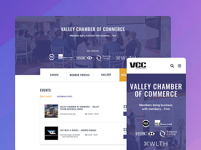 Valley Chamber of Commerce Website Exporation australia brisbane design mobile responsive shremal sketch ui uidesign website