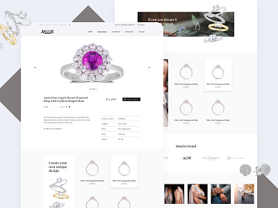 Jewellery E-commerce Website