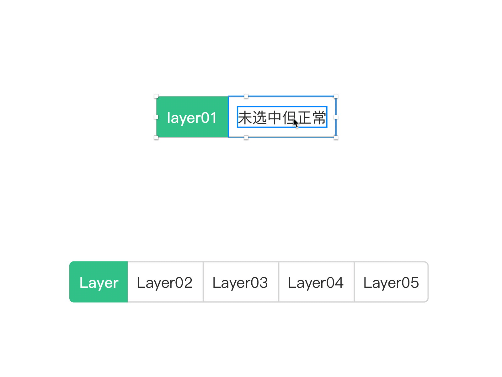 Demonstrate intelligent layout component library