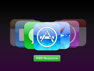 Longevity 3 PSD icon iphone psd resource