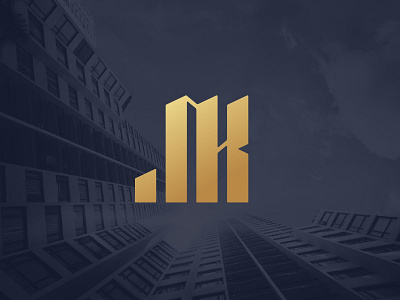 JK Monogram buildings commercial illustration illustrator monogram realestate realtor