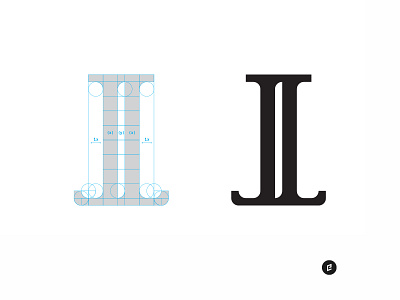 JL Monogram branding column design illustration illustrator letters logo mark marketing realtor