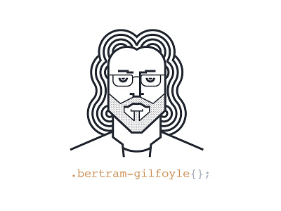 Bertram Gilfoyle character graphic design hbo illustration illustrator pied piper silicon valley