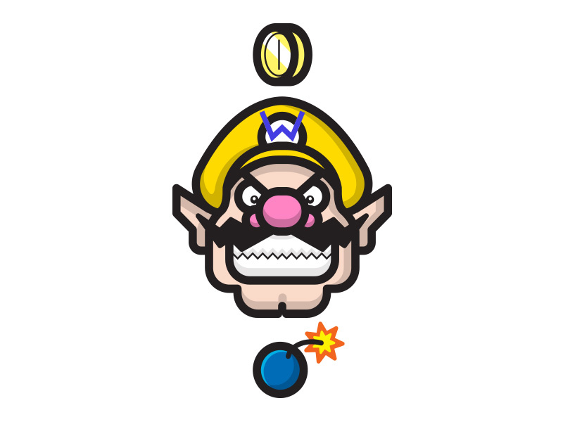 Wario illustrator wario illustration video games