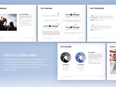 Craig Kohlruss Brand Guidelines book brand branding guidelines identity logo photograpy