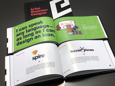 Personal Portfolio book design portfolio resume